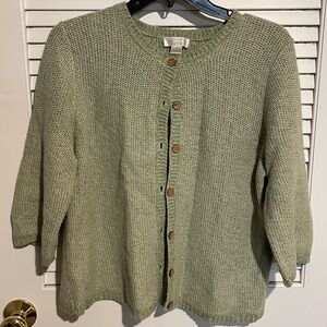 CHRISTOPHER & BANKS Women’s Knit Button-Up Sweater